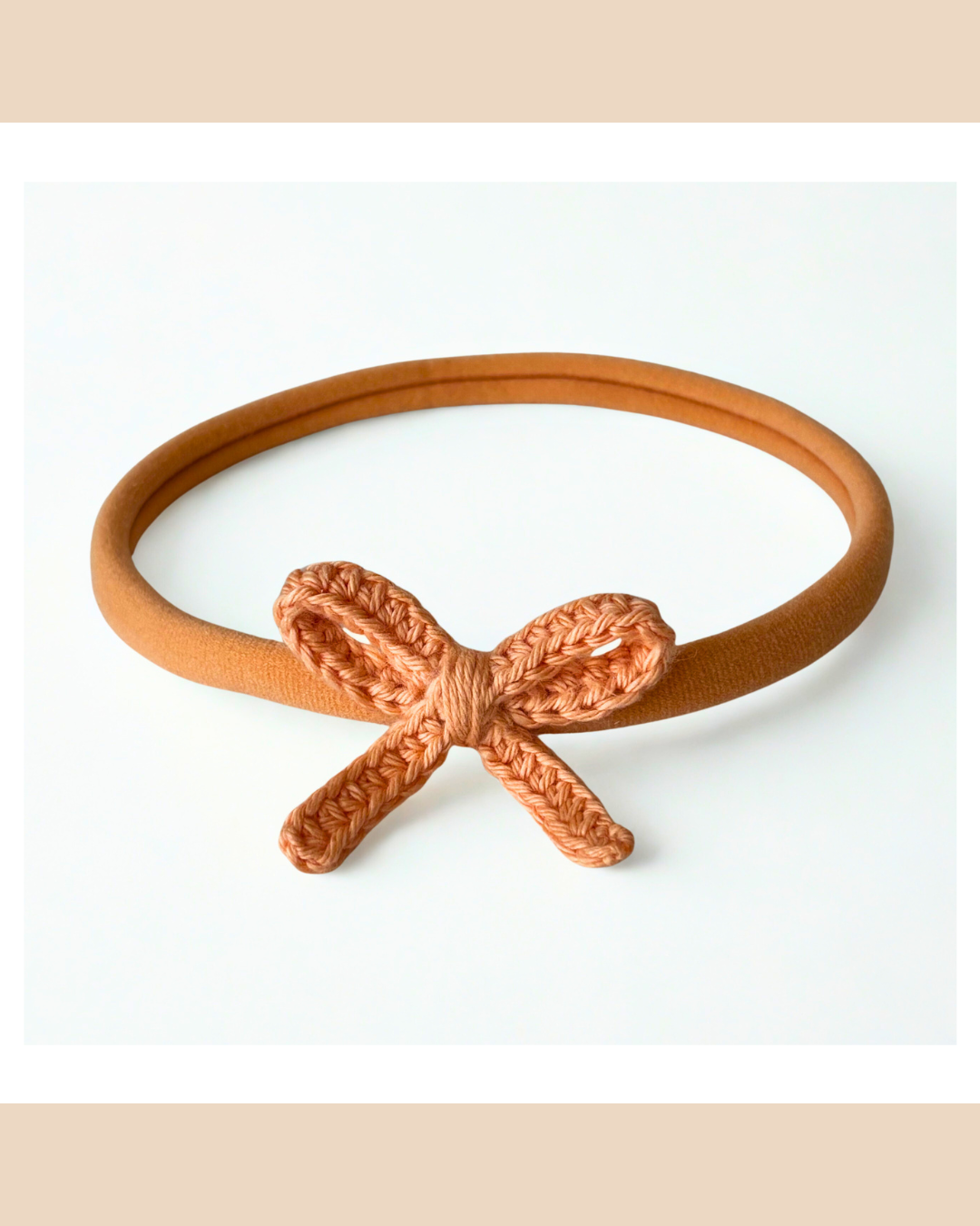 Bandeau Petit Nœud au Crochet
