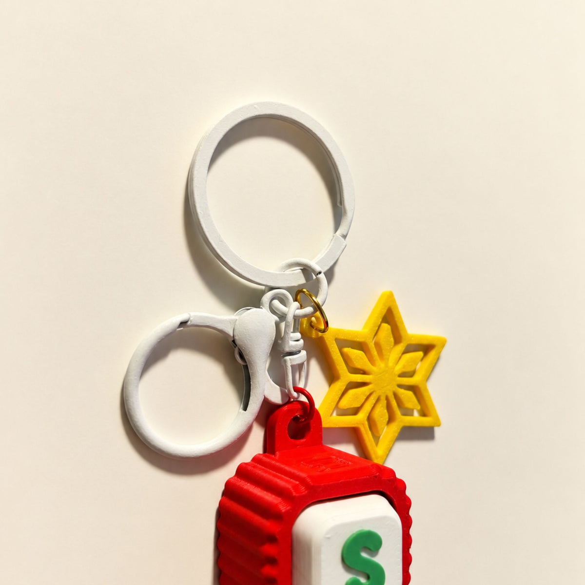 Porte-clés Prénom à Cliquer - Édition Noël