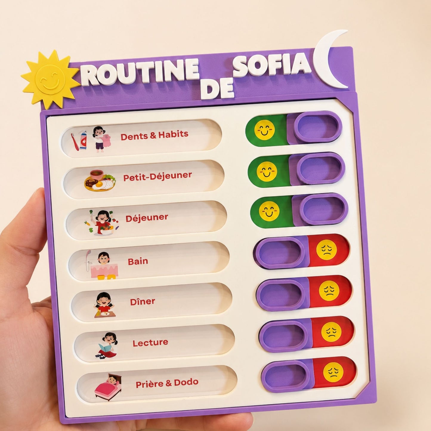Tableau de Routine Enfant