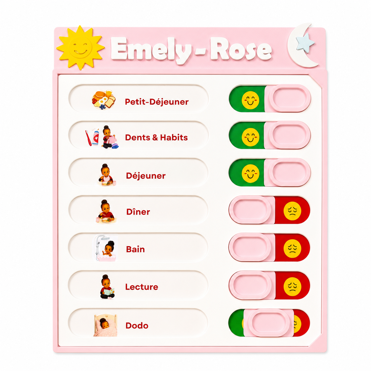 Tableau de Routine Enfant