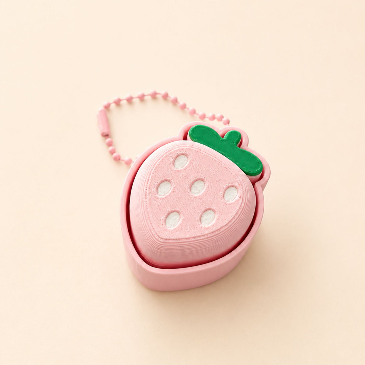 Porte-clés Clicker Fraise Sensorielle