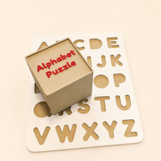 Puzzle Alphabet avec Boîte de Rangement