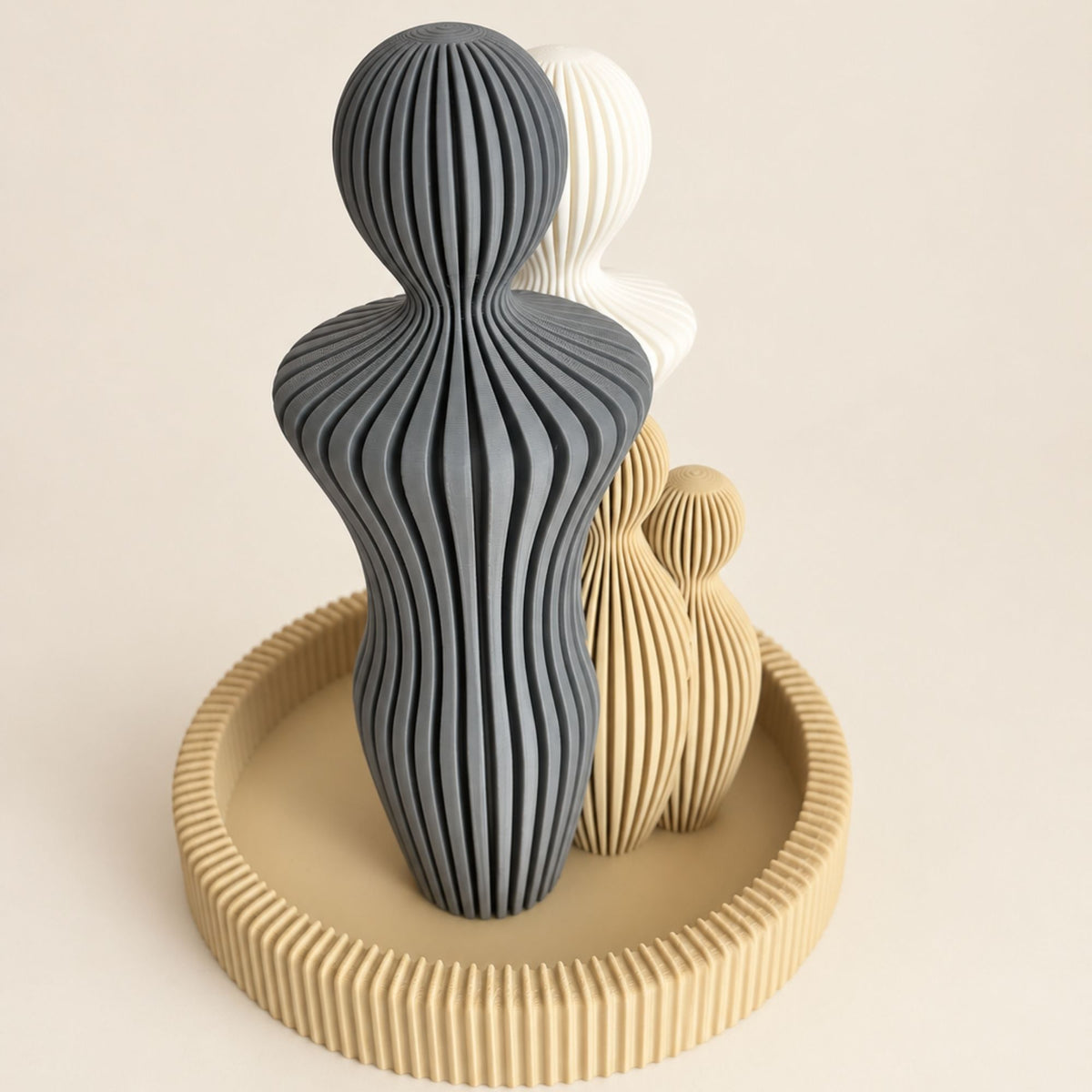 Notre Famille – Sculpture Familiale Artisanale