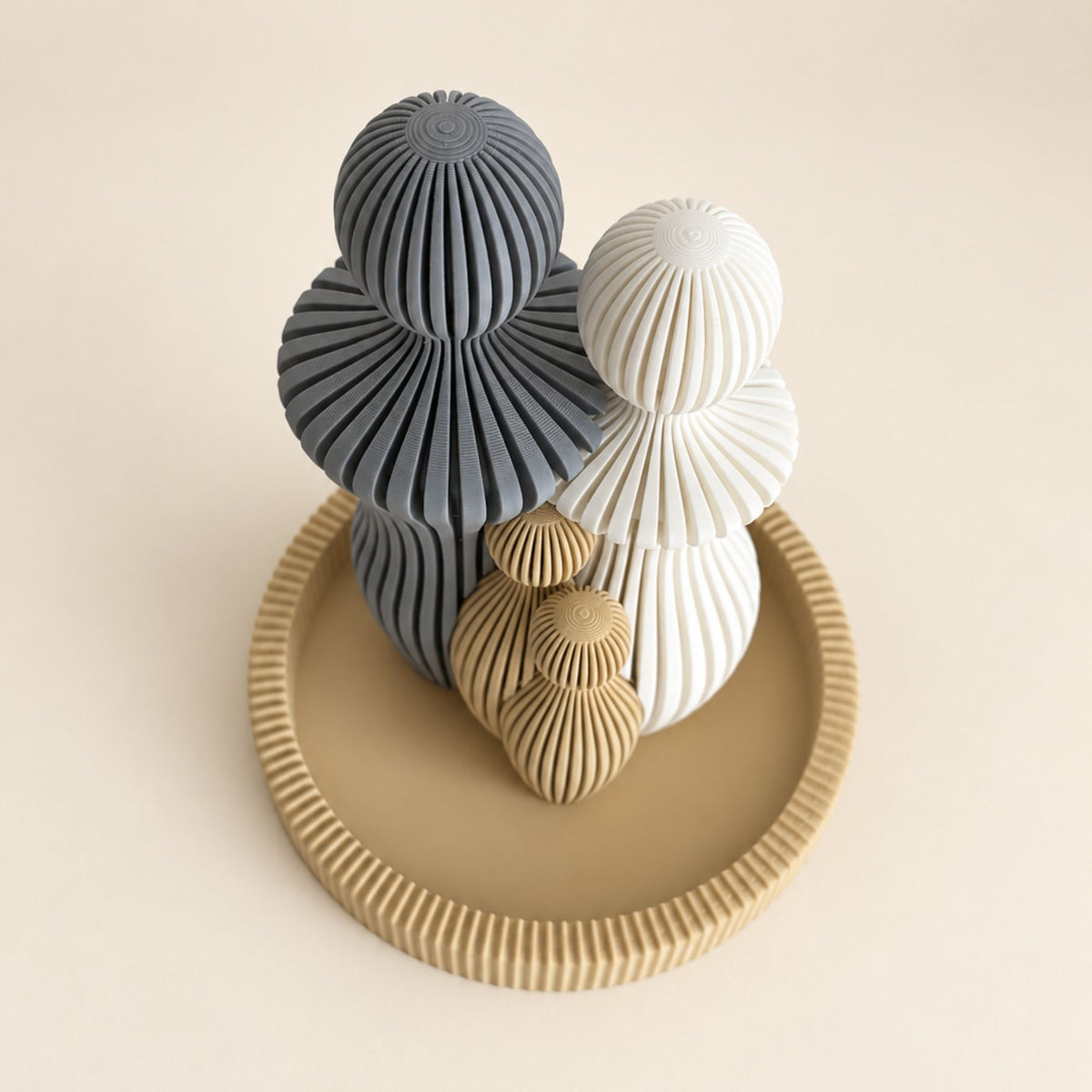 Notre Famille – Sculpture Familiale Artisanale